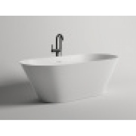 Ванна каменная отдельностоящая матовая 180х80 SALINI MONA 102921M белая Ванна каменная отдельностоящая матовая 180х80 SALINI MONA 102921M белая