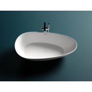 Ванна каменная отдельностоящая матовая 172х82 SALINI PAOLA 172 101512SMRF окрашена по RAL