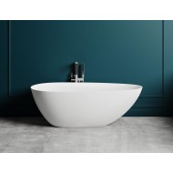 Ванна каменная отдельностоящая матовая 160х77 SALINI PAOLA In 160 101611SMRH окрашена по RAL снаружи