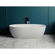 Ванна каменная отдельностоящая матовая 160х80 SALINI ALDA 101923MRF окрашена по RAL