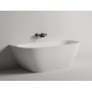 Ванна каменная отдельностоящая глянцевая 170x80 SALINI Sofia Wall 102512GRH окрашена по RAL снаружи