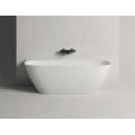 Ванна каменная отдельностоящая глянцевая 170x80 SALINI Sofia Wall 102512GRH окрашена по RAL снаружи