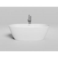 Ванна каменная отдельностоящая глянцевая 170x80 SALINI SOFIA 102516GRF окрашена по RAL