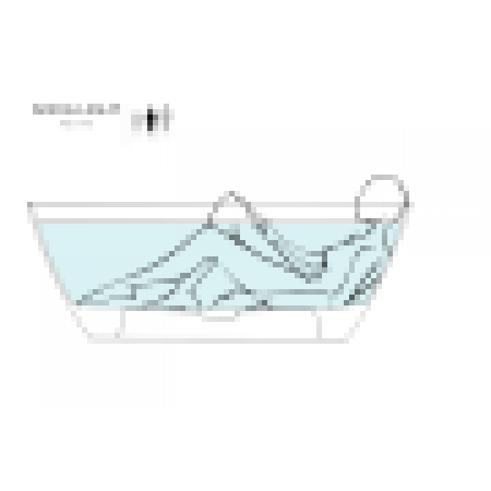 Ванна отдельностоящая SALINI SOFIA LIGHT Внешний перелив покраска по RAL полностью 103711GRF Ванна отдельностоящая SALINI SOFIA LIGHT Внешний перелив покраска по RAL полностью 103711GRF