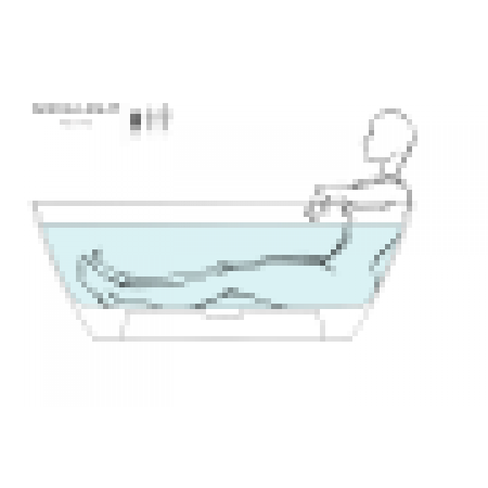 Ванна отдельностоящая SALINI SOFIA LIGHT Внешний перелив покраска по RAL полностью 103711GRF Ванна отдельностоящая SALINI SOFIA LIGHT Внешний перелив покраска по RAL полностью 103711GRF