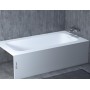 Ванна каменная матовая 190х100 SALINI ORLANDA Plus KIT 102114M Ванна каменная матовая 190х100 SALINI ORLANDA Plus KIT 102114M