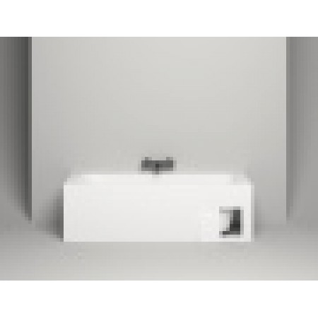 Ванна каменная пристенная глянцевая 170x80 SALINI ORLANDA KIT 102116GRH окрашена по RAL снаружи Ванна каменная пристенная глянцевая 170x80 SALINI ORLANDA KIT 102116GRH окрашена по RAL снаружи