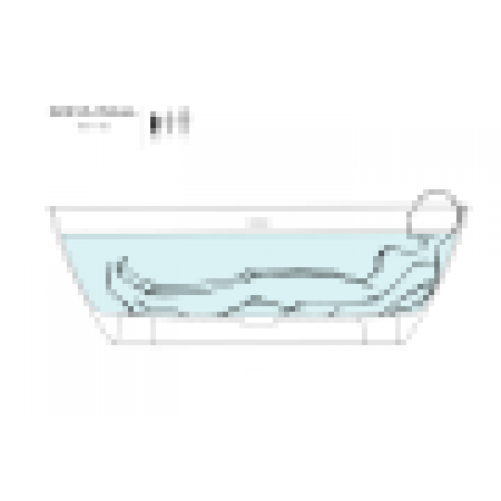 Ванна каменная пристенная глянцевая 180x85 SALINI SOFIA WALL 102513GRF окрашена по RAL Ванна каменная пристенная глянцевая 180x85 SALINI SOFIA WALL 102513GRF окрашена по RAL