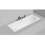 Ванна встраиваемая 1700х700х600 см SALINI ORNELLA 104613G белая Ванна встраиваемая 1700х700х600 см SALINI ORNELLA 104613G белая
