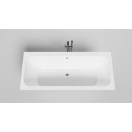 Ванна каменная встраиваемая глянцевая 180x80 SALINI ORLANDA AXIS