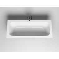 Ванна каменная встраиваемая матовая 180x80 SALINI ORLANDA AXIS