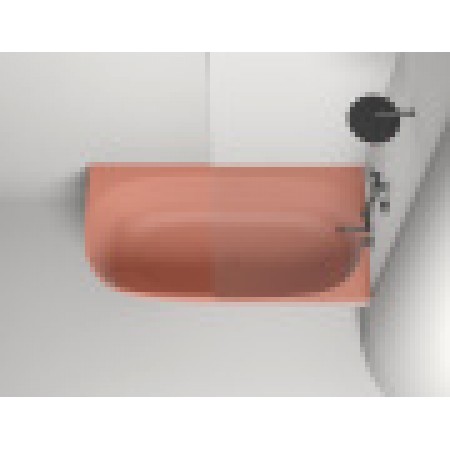 Ванна пристенная угловая матовая 170x85 SALINI Sofia Corner R окраска по RAL 102524MRF Ванна пристенная угловая матовая 170x85 SALINI Sofia Corner R окраска по RAL 102524MRF