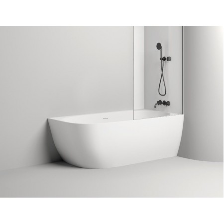 Ванна пристенная угловая матовая 170x85 SALINI Sofia Corner R 102524M Ванна пристенная угловая матовая 170x85 SALINI Sofia Corner R 102524M